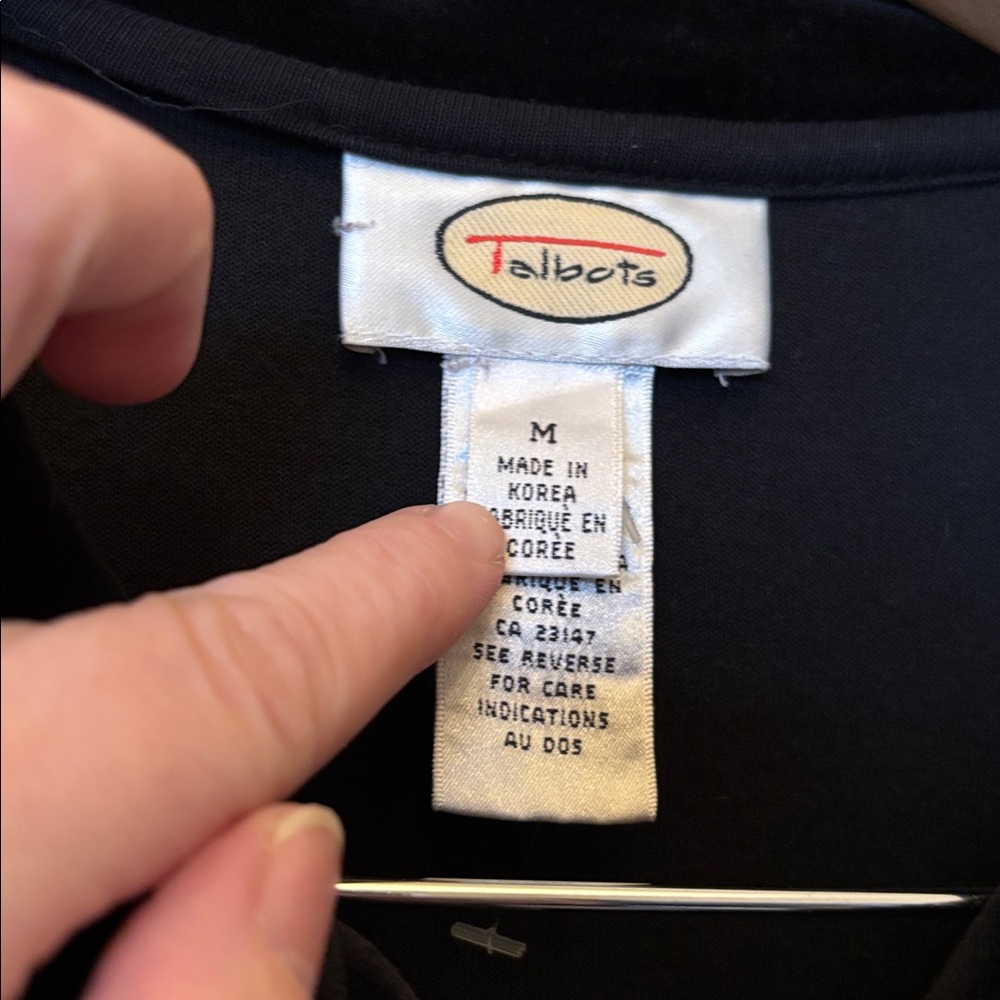 Talbots Velour Jacket! Medium - Picture 4 of 5
